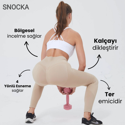 Snocka Premium Şekillendirici - Selülit Giderici Tayt
